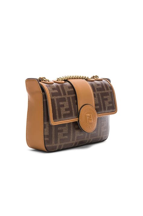 fendi logo chain crossbody|Fendi crossbody bag women's.